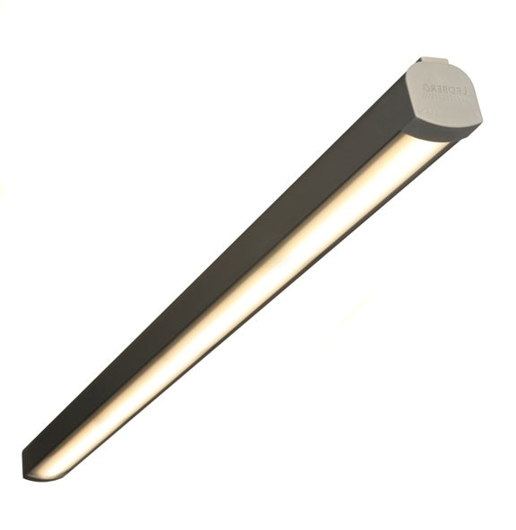 AXION 2000 linear LED fixture with opal diffuser for indoor badminton lighting