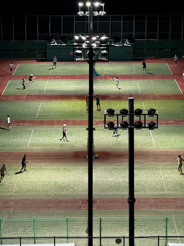 LED tennis court lighting: a practical guide for clubs