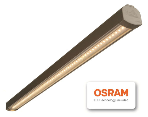 AXION 1500 linear LED fixture, full diagonal view on a white background